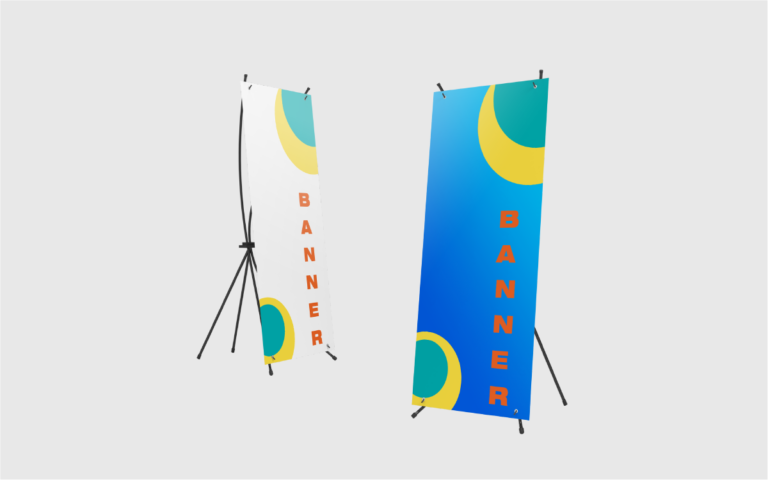 X Banner Stand Printing