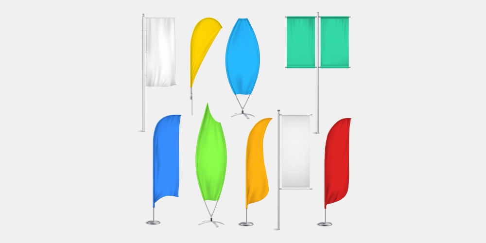 Understanding Feather and Teardrop Flags