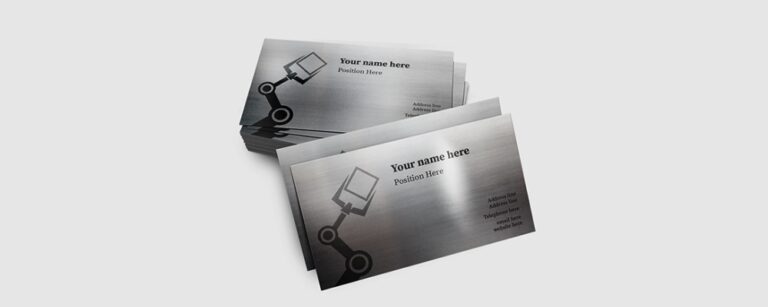 Metal Business Cards Vancouver