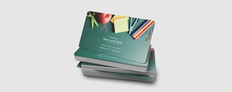 Rounded Corner Business Cards