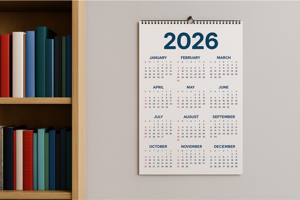 Types of Custom Calendars for 2026