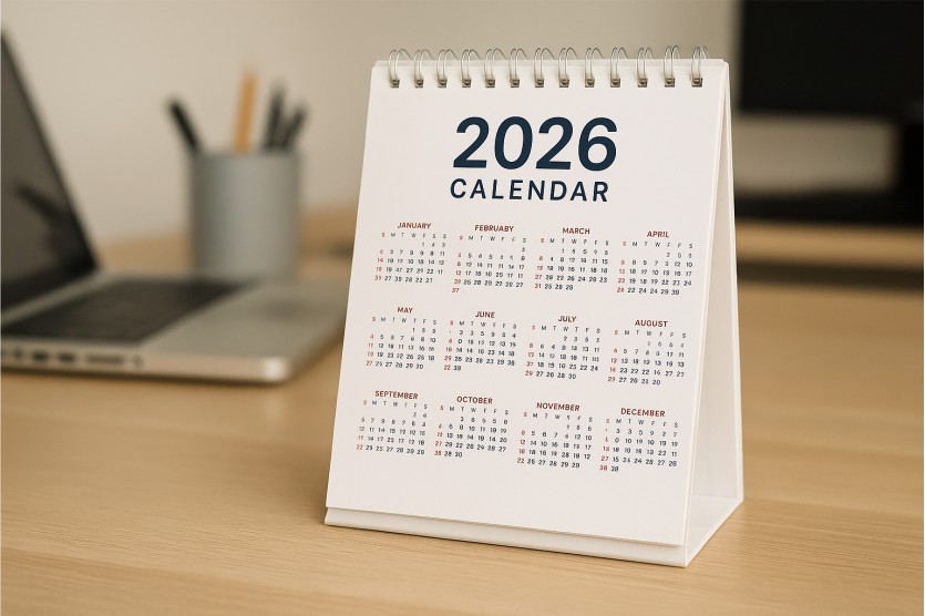 Calendar Printing 2026