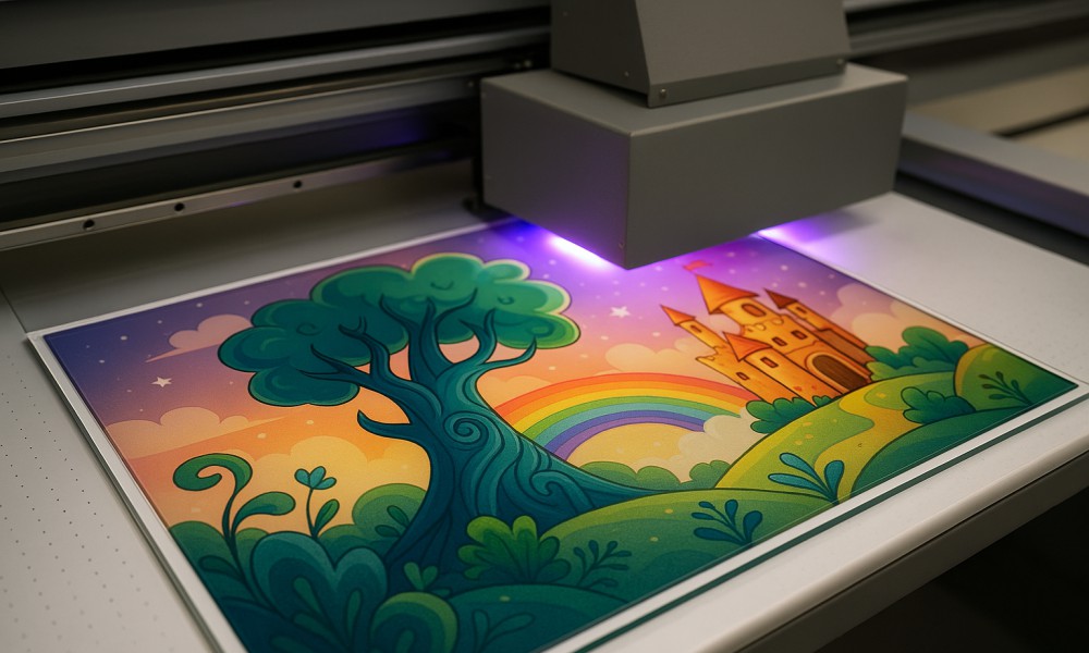 UV Printing for Glass Signs