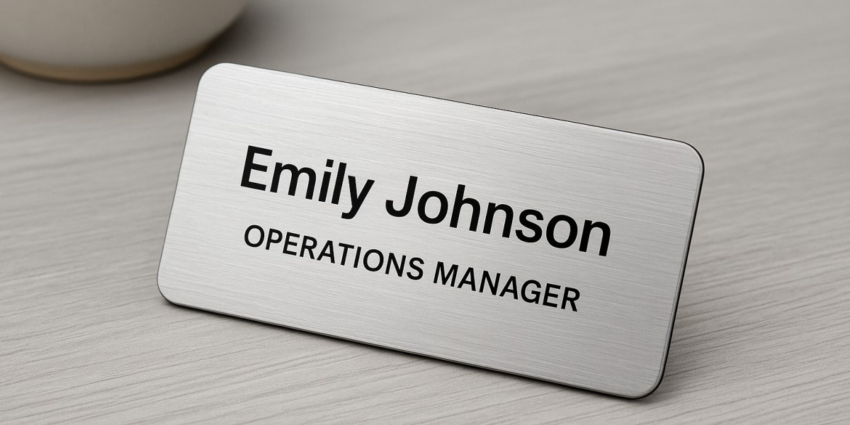 custom name badge in Vancouver