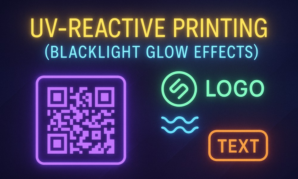 UV-Reactive Printing (Blacklight Glow Effects)