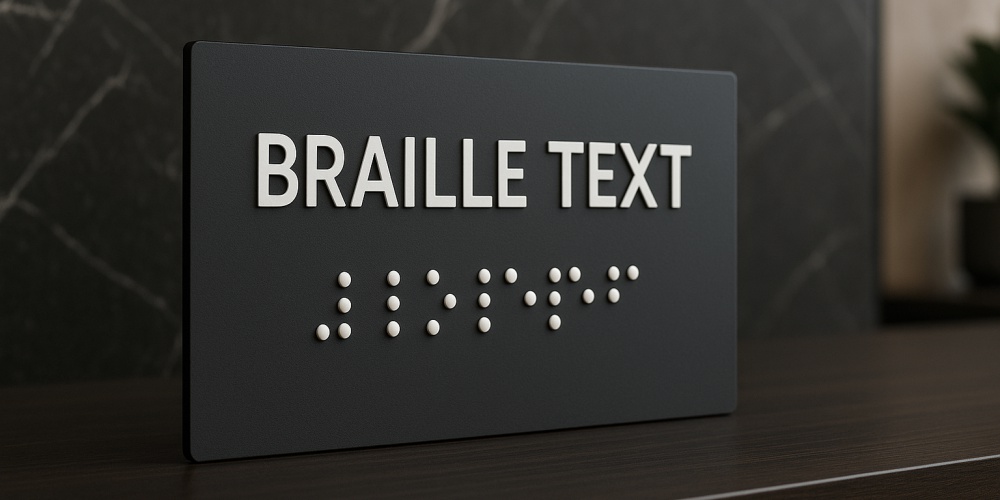 Braille Signs in Coquitlam
