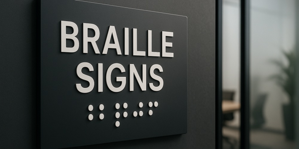 Braille Signage Coquitlam