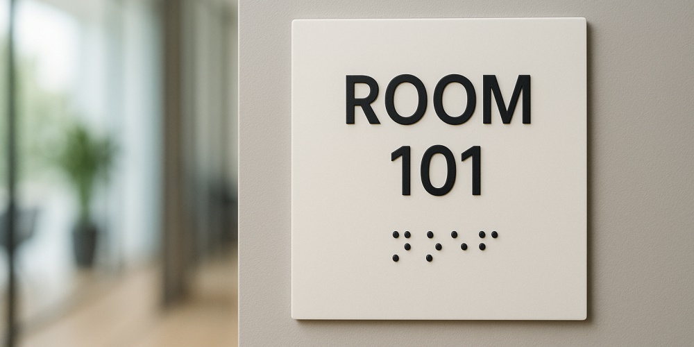 Braille Signage Richmond