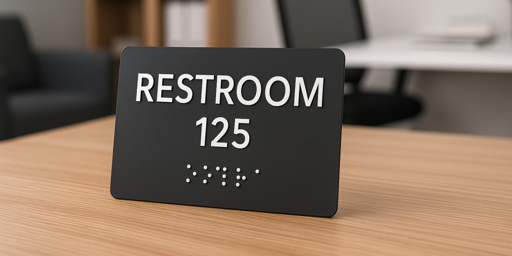 Braille Signs in Coquitlam BC