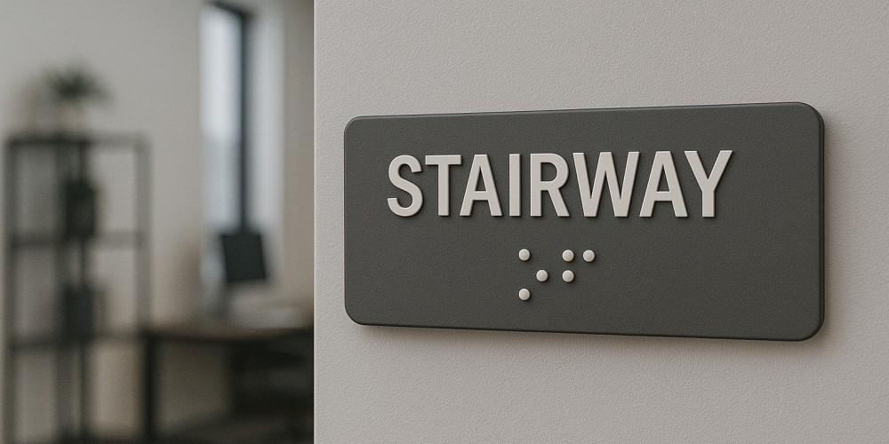 Braille Signs in New Westminster BC