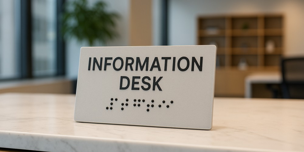 Braille Signs services in Surrey