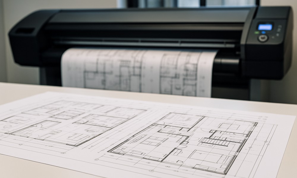 CAD drawing printing in Vancouver