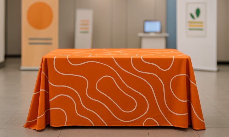 eco-friendly custom tablecloths Vancouver