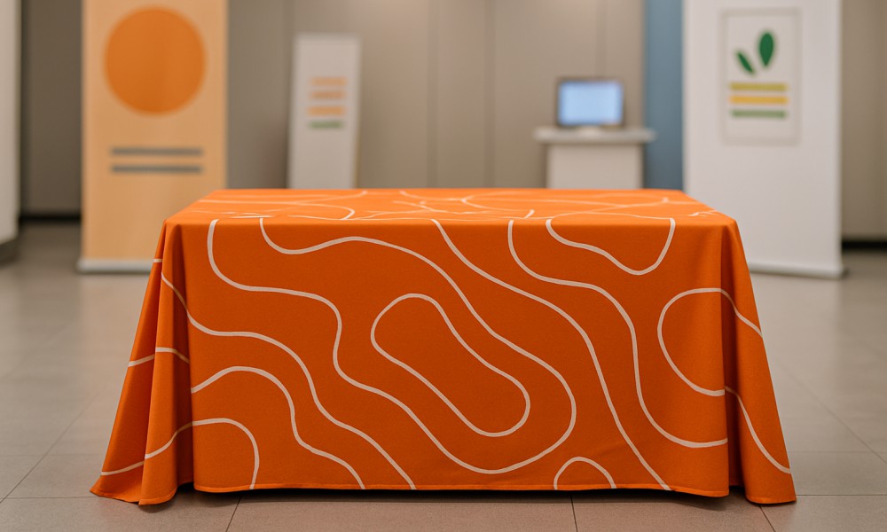 eco-friendly custom tablecloths Vancouver