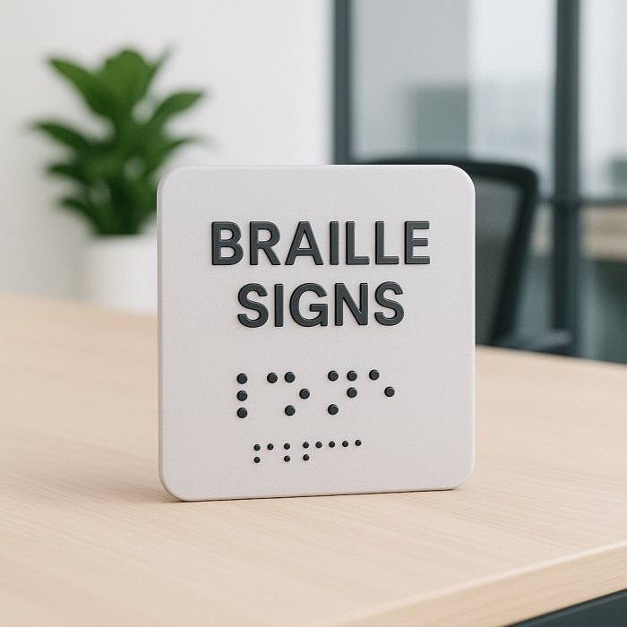 High-Quality Braille Signage