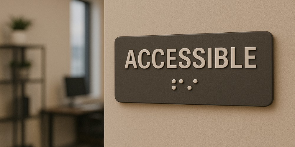 accessible signage North Vancouver